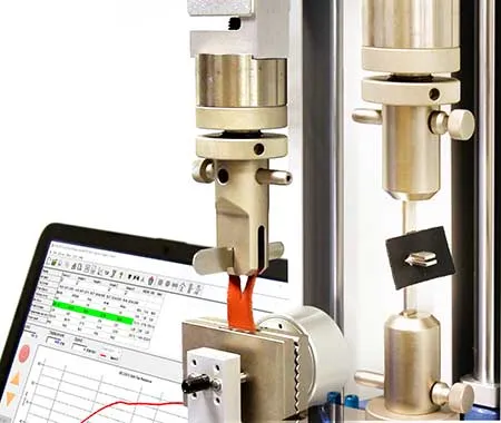 Kiểm tra độ rách bằng da ISO 3377-2 và 23910 đồ đạc, kết quả và máy kiểm tra độ bền kéo