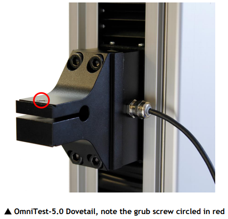 Note the grub screw circled in red