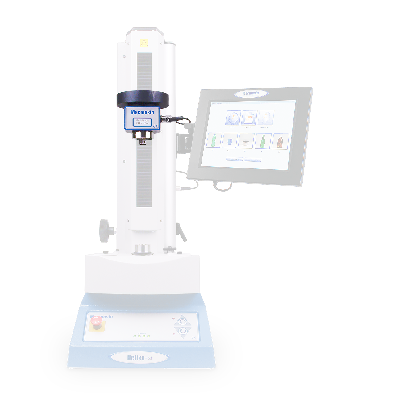 Helixa-i precision automated torque testing system sensor highlighted
