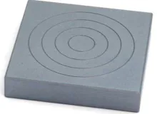 Mec36-St square aluminium compression plate, 100 mm, QC fitting