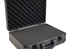 protective carry case, open