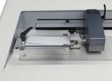 180 degree peel test of label stock on FPT-H1, start position