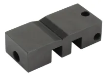 V-profile 50 kN scissor grip jaws for round samples