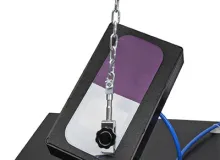 432-381 Spring-action vice clamp vacuum peel application