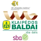 Vakaru Medienos Grupe_Klaipedos Mediena SBA Baldai logos