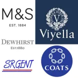 M&amp;S Coats Viyella SR Gent Dewhirst logosu