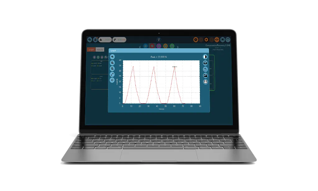 MultiTest-dV Low-force materials tester - Mecmesin