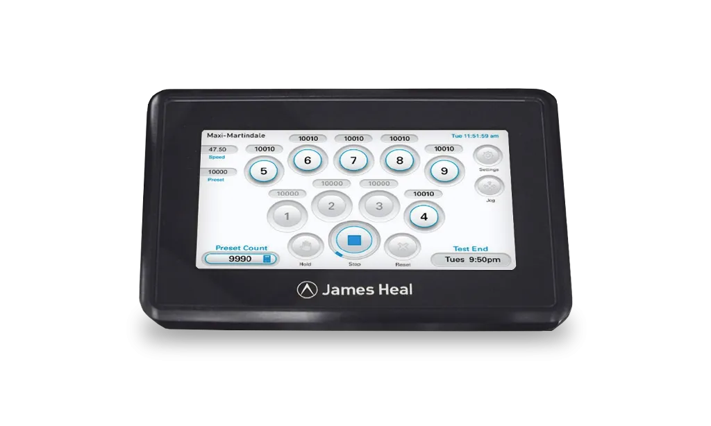 James chữa lành | Giao diện công cụ màn hình cảm ứng Martindale