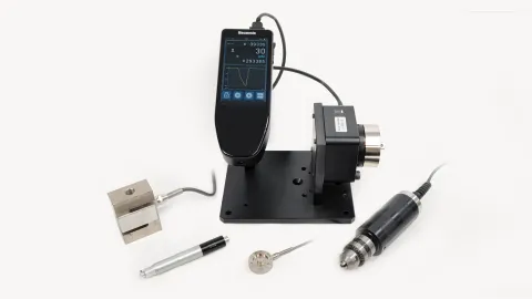 Mecmesin VFG/VFTI - Touchscreen force gauge compatible with smart force and torque sensors