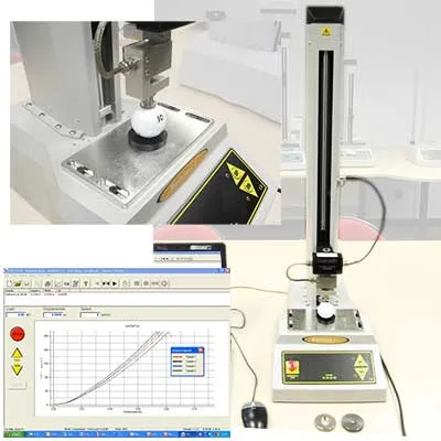 Mecmesin | Golf ball deflection test