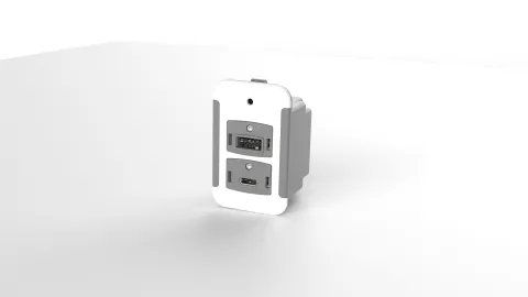 A variety of jacks and connectors may be fitted to an airline for passengers’ use time and time again.