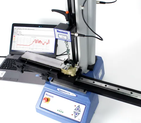 Mineral wool panel peel test and tensile strength test results