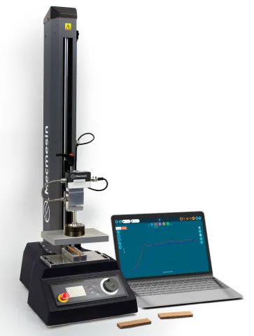 ECT Compression test with fixtures and software control