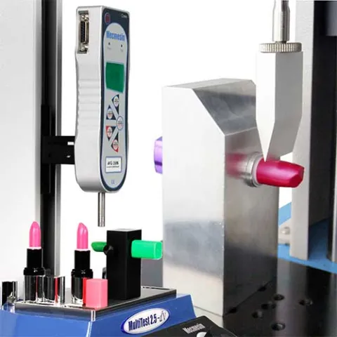 Lipstick cantilever bend flex and break testing systems