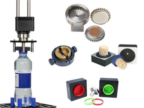 Mandrels for bottle caps suitable for use with the Vortex