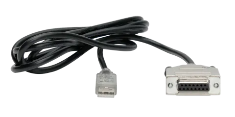 Interface cable, AFG/AFTI (Orbis Mk2/Tornado) 15-pin socket to USB-A