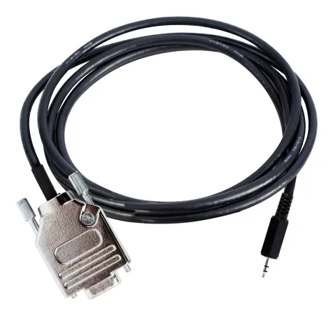 PC cable for CFG+, 2.5 mm jack to 9-pin RS232 F