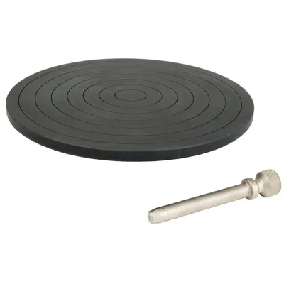 phosphated hardened steel compression plate, 156 mm, QC20 fitting