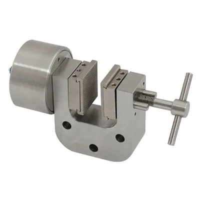 Pneumatic Vice Action Grip with 1 pneumatic rod, 30 mm capacity, pair (without jaws), QC fitting, web version