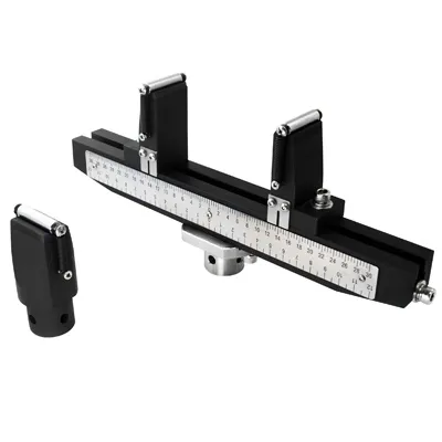 Mecmesin | 3-Point Bend Jig, 20 kN, Steel, QC-20 fitting