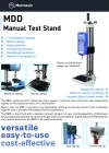 MDD Precision-Handwheel Manual Stand - Datasheet