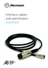 Interface Cables and Specification Datasheet