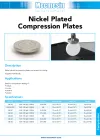 Nickel plated compression plates
