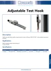 Adjustable Test Hook