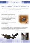 Testing doors: safety and compliance