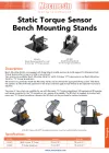 Static Torque Sensor Bench Mounting Stands DS-1029-01-L00