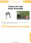 Chain Link and Hook Assembly