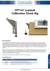 FPT-H1 Loadcell Calibration Check Rig DS-1090-01
