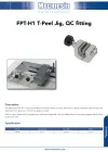 FPT-H1 T-Peel Jig, QC fitting