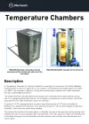 Temperature Chambers Technical Datasheet