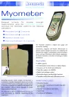 Myometer 肌肉强度测试仪 - 手册