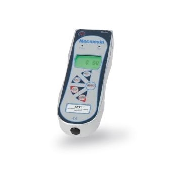 Product image of Mecmesin Advanced Force & Torque Indicator (AFTI), handheld device or stand mountable device