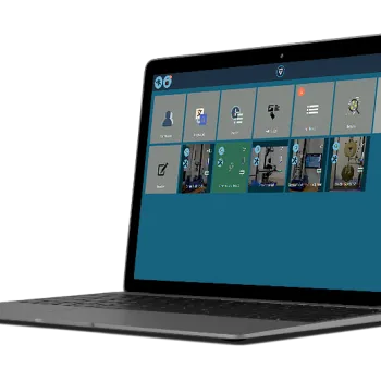 Laptop with VectorPro software